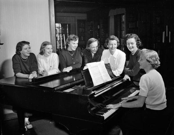 1950 - Sorority pledges